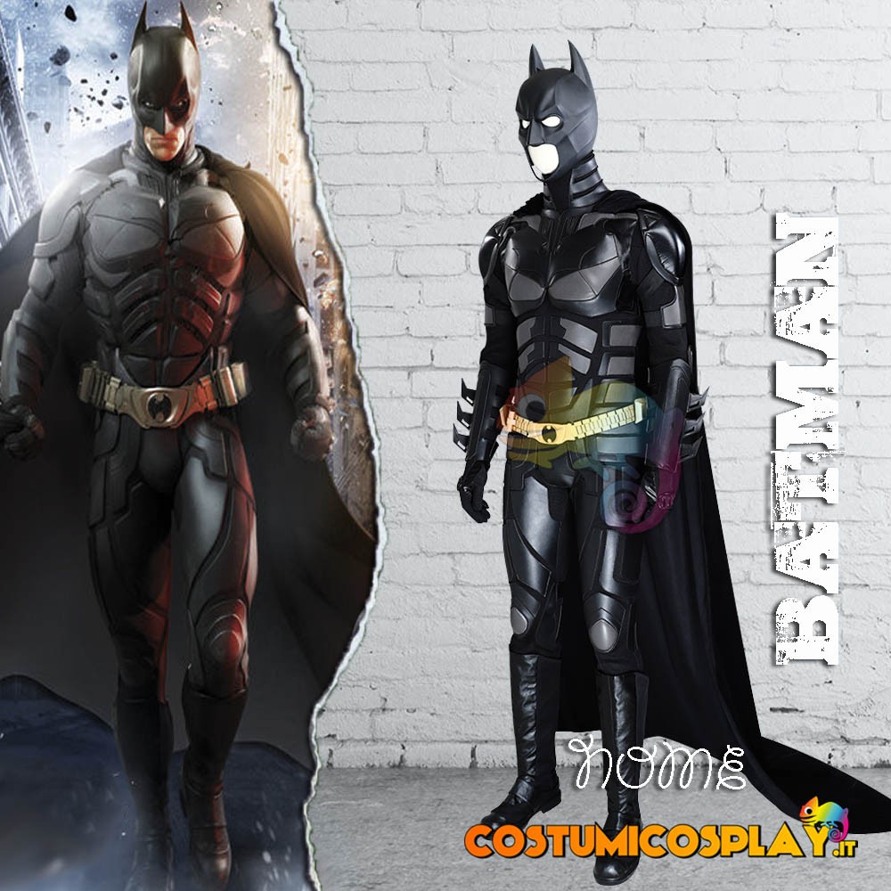 Costume cosplay Batman tratto da The Dark Knight.