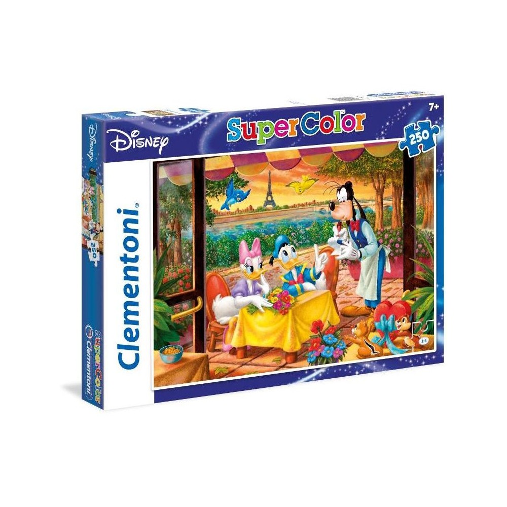 Puzzle Clementoni 250 pezzi Disney Paperino Paperina Pippo Cip Ciop